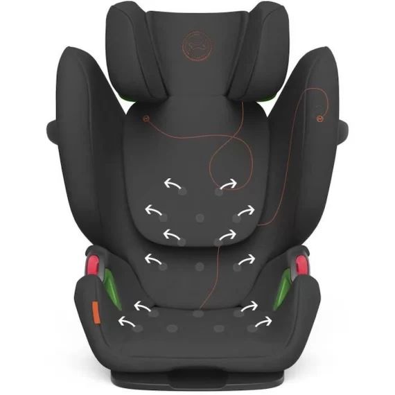 Siège auto CYBEX Pallas G – i-Size – Face route -16 mois à 12 ans – Groupe 1/2/3 – 76 à 150 cm – Gris gris