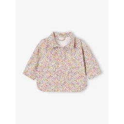Veste imprimée en toile bébé multicolore