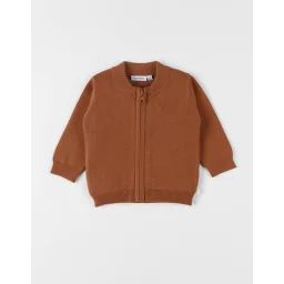 Cardigan En Tricot Marron