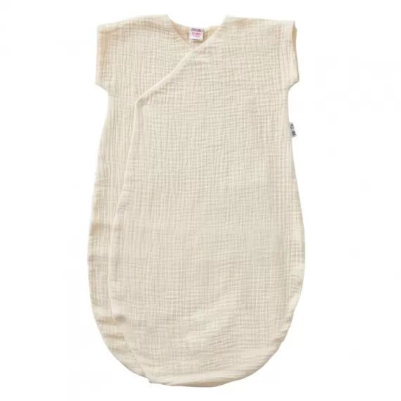 Gigoteuse légère forme kimono double gaze uni 6/18 mois