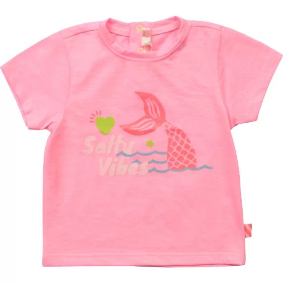 T-shirt  avec imprimé Fille Rose