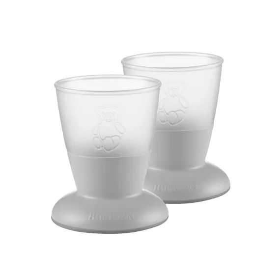 Verre pour Bébé, lot de 2 – Gris