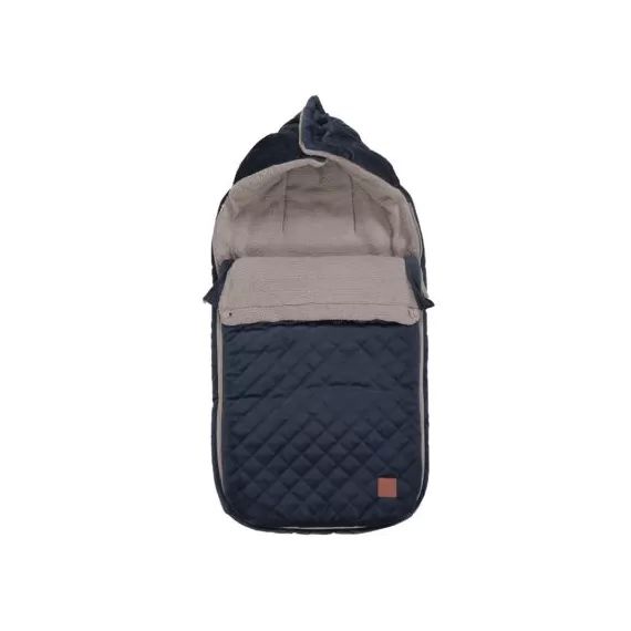 Chancelière pour poussette Velvet Kiki bleu marine (6-36 mois)