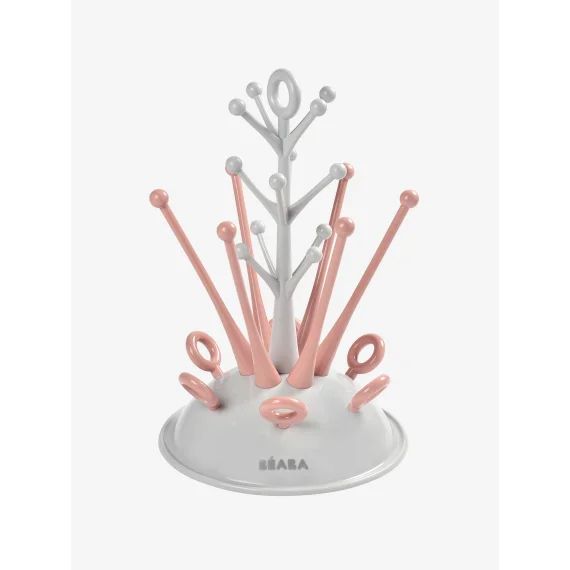 Egoutte-biberons arbre BEABA rose clair