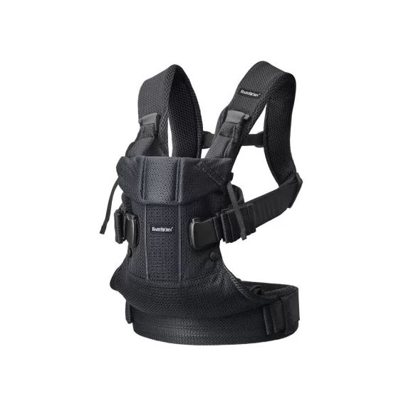 Porte bébé One Air tissu Mesh 3D noir
