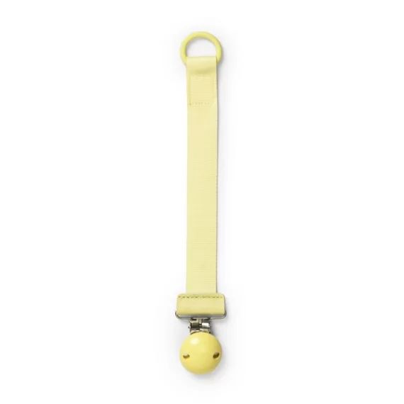 Attache-tétine Elodie en Bois – Sunny Day Yellow