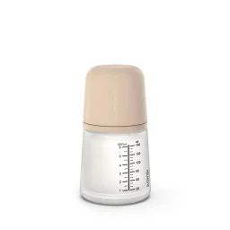 Biberon Anti-colique 180 Ml Débit Lent Zero.zero Beige