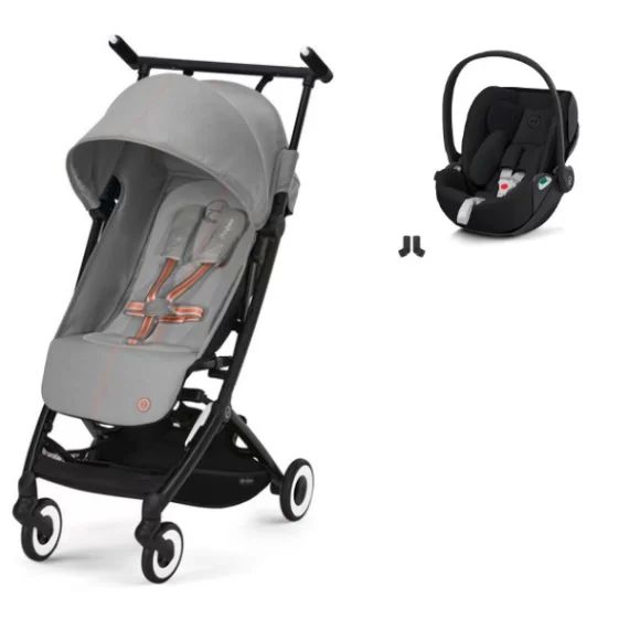 Poussette Cybex Libelle – Lava Grey + Coque Auto Cloud T i-Fix – Sepia Black (2023)