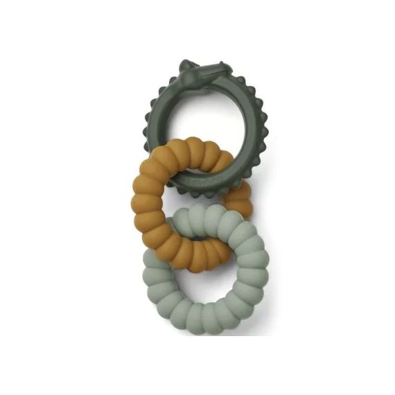 Jouet de dentition Gilbert Crocodile Hunter green