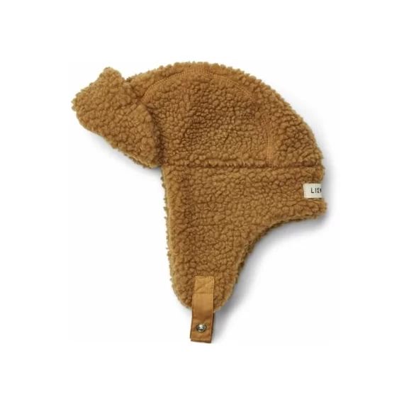 Bonnet aviateur Bravo Golden caramel (3-4 ans)