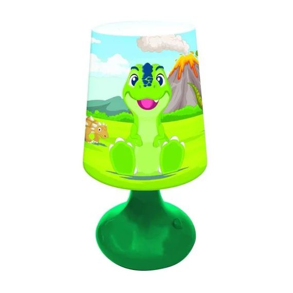 Mini Lampe De Chevet Veilleuse Sans Fil Super Dinosaure Multicolore