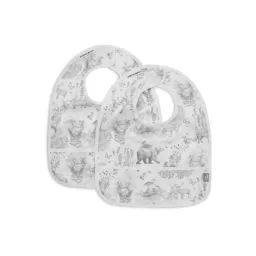 Bavoir imperméable 2 pièces Mésange bleue – Animaux de laforêt