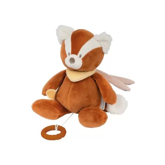 Peluche musicale Boris panda roux Boris & Jungo (28 cm)