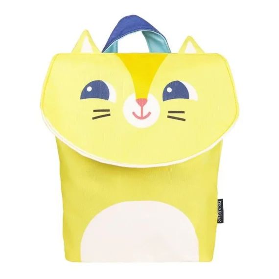Petit Sac À Dos Chat – Draeger Paris jaune