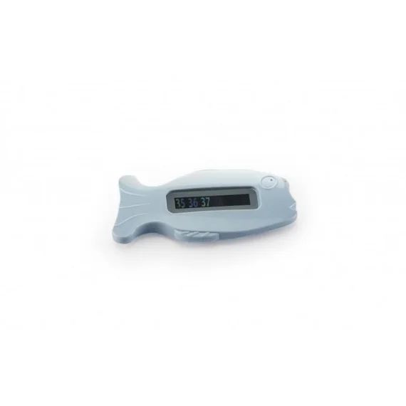 THERMOBABY Thermomètre de bain – Fleur bleue bleu