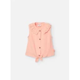 T-shirt Tricot Combiné Orange