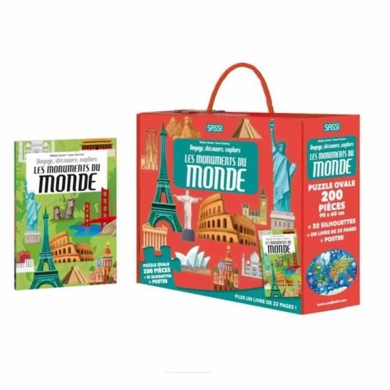 Sassi Junior – Voyage – Découvre – Explore – Monuments Du Monde Rouge