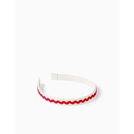 Bandeau Avec Rubans Grecs Rose Clair