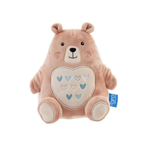 Peluche bruit blanc Grofriends Bennie l&rsquo;ourson (22 cm)