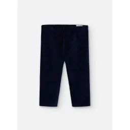 Leggings En Velours Stretch Bleu