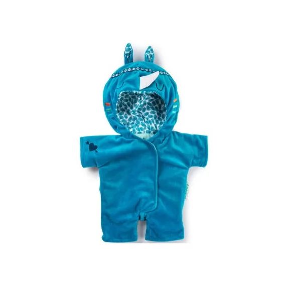 Combinaison pour poupon  Marius le rhinocéros (36 cm)