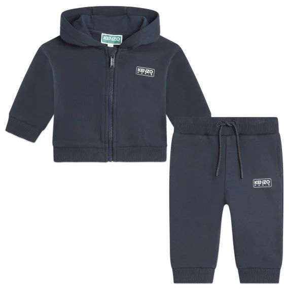 Ensemble de jogging molletonné Garçon Bleu