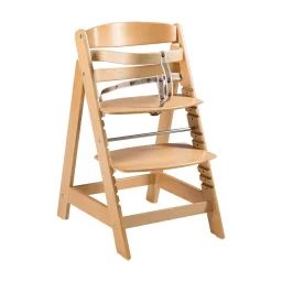 Chaise Haute Évolutive Ingénieuse Sit Up Click Bois Naturel