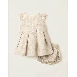Robe Avec Texture Or