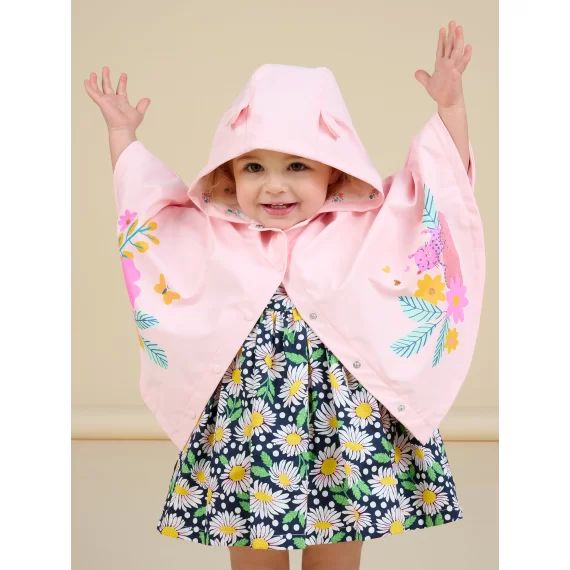 Cape Rose Poudré Bébé Fille