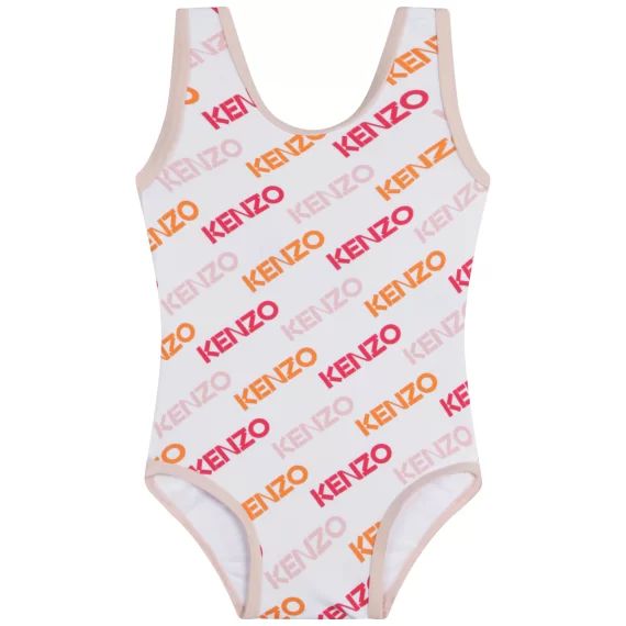 Maillot de bain imprimé Fille Blanc