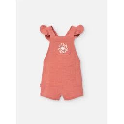 Combinaison Unie En Coton Orange
