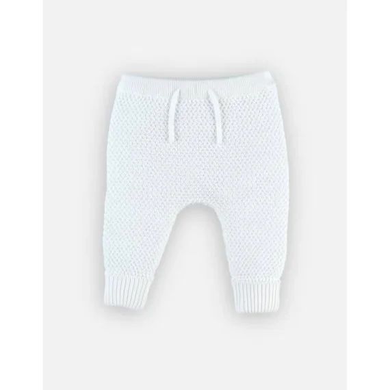 Legging Tricot Bio Blanc
