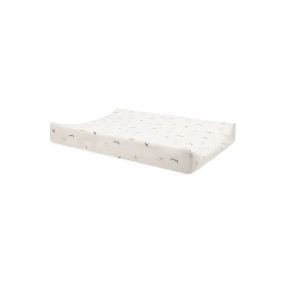 Housse Matelas À Langer Jersey En Coton Beige Jungle
