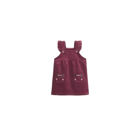 Robe Bébé En Velours Côtelé Mila Rose