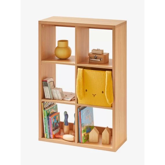 Meuble de rangement 6 cases bois
