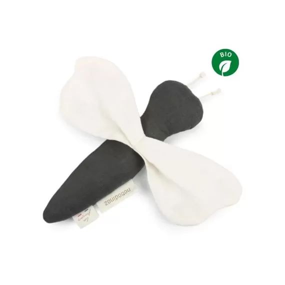 Hochet libellule Lin français green blue (21 cm)