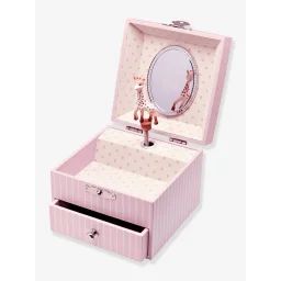 Boîte à Musique Cube Phosphorescent Sophie la Girafe – TROUSSELIER rose