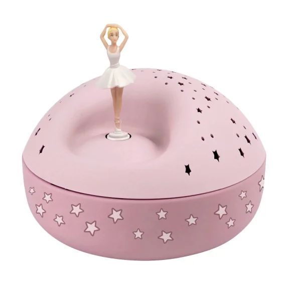 Projecteur D&rsquo;étoiles Musical Ballerine Rose