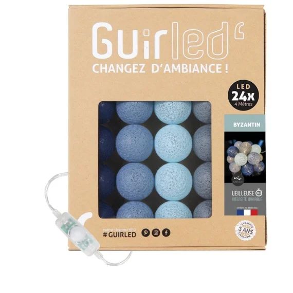 Guirlande Boule Lumineuse Led Usb Veilleuse 2h Byzantin