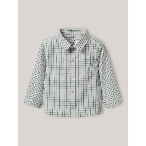 Chemise À Carreaux Tattersall Tattersall Céladon