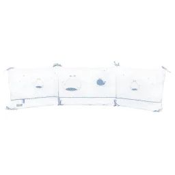 Tour De Lit Bébé En Coton Blanc