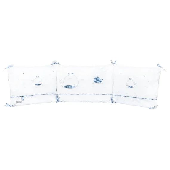 Tour De Lit Bébé En Coton Blanc