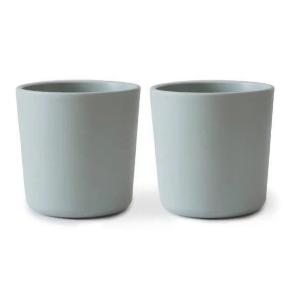 Lot De 2 Gobelets Mushie Gris Gris