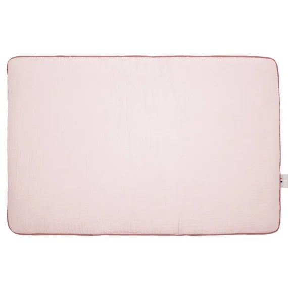 Oreiller Plat En Gaze De Coton Jeanne Rose
