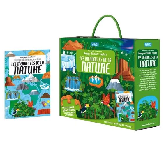 Voyage, Découvre, Explore – Merveilles De La Nature Vert