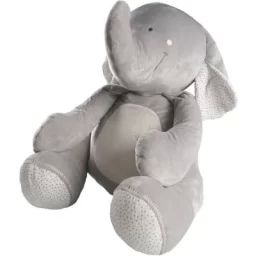 Peluche géante Eléphant Anna & Milo (80 cm)