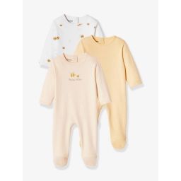 Lot de 3 dors-bien basic bébé en interlock BASICS écru