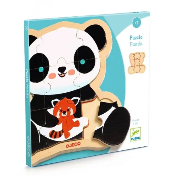Puzzle En Bois Hérisson Multicolore