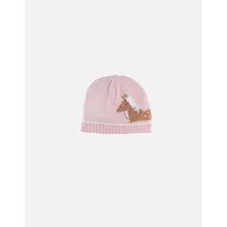 Bonnet En Tricot Cheval Rose