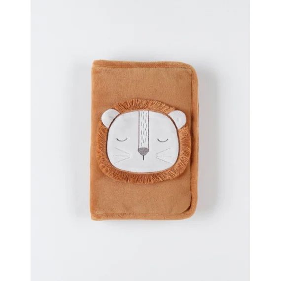 Protège Carnet De Santé Babou En Veloudoux Marron